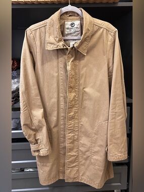 Lucky Brand Beige/Tan Lightweight Trench Coat
